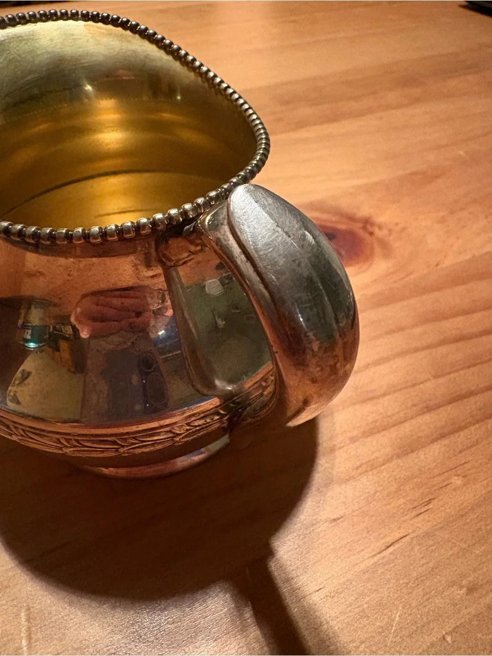 National silverplate elegant gold
